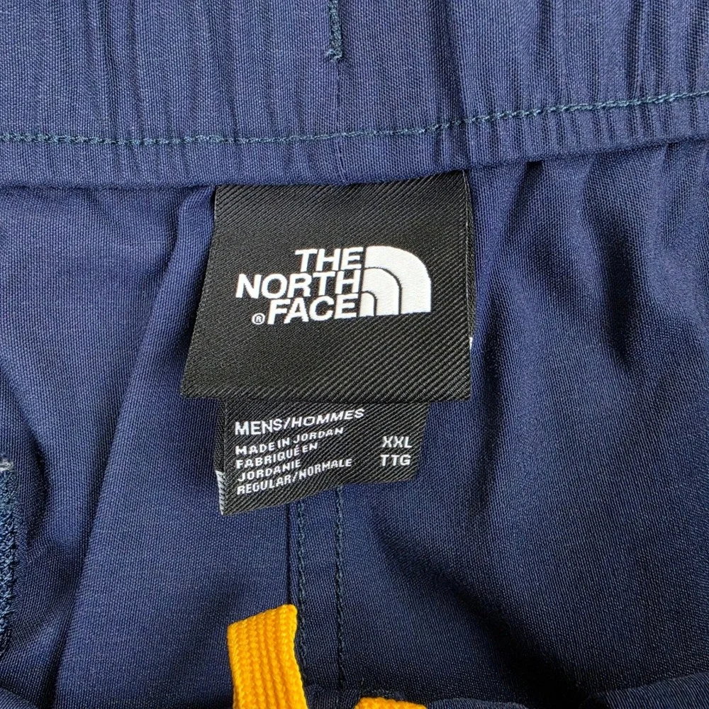 The North Face Class V Pants Mens XXL Blue Cinch-Cord Leg Relaxed Fit Flash Dry